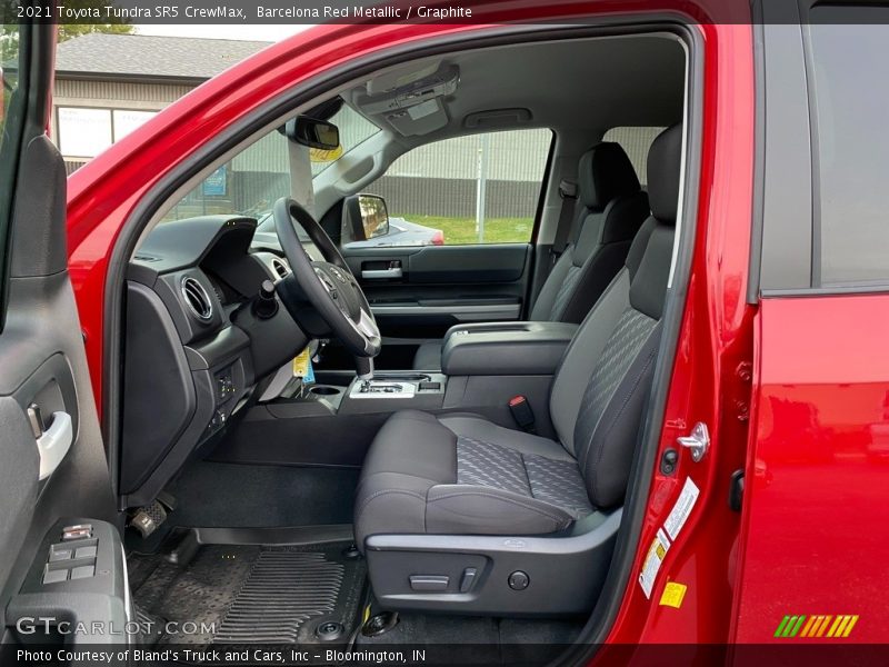  2021 Tundra SR5 CrewMax Graphite Interior