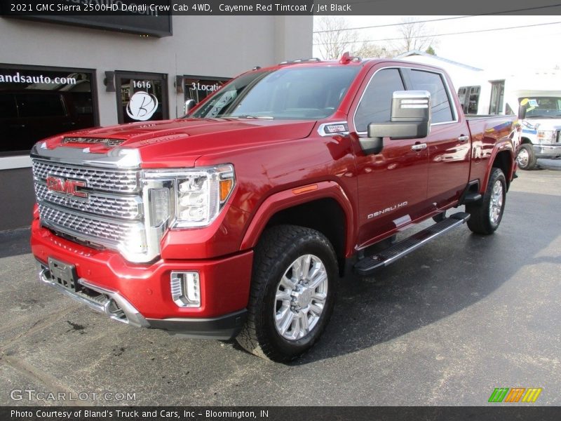 Cayenne Red Tintcoat / Jet Black 2021 GMC Sierra 2500HD Denali Crew Cab 4WD