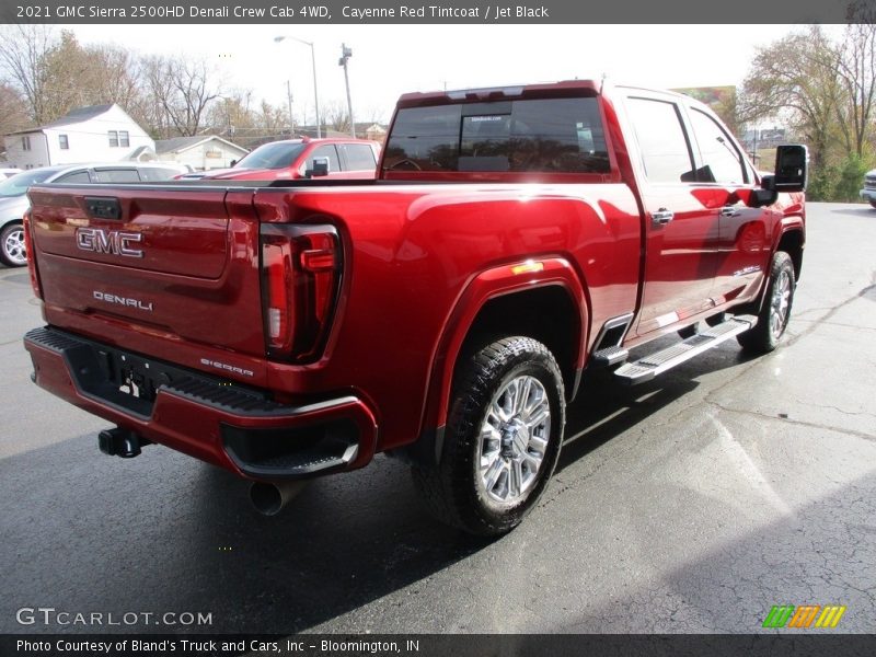 Cayenne Red Tintcoat / Jet Black 2021 GMC Sierra 2500HD Denali Crew Cab 4WD