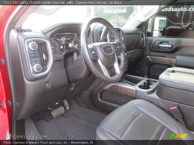 Cayenne Red Tintcoat / Jet Black 2021 GMC Sierra 2500HD Denali Crew Cab 4WD