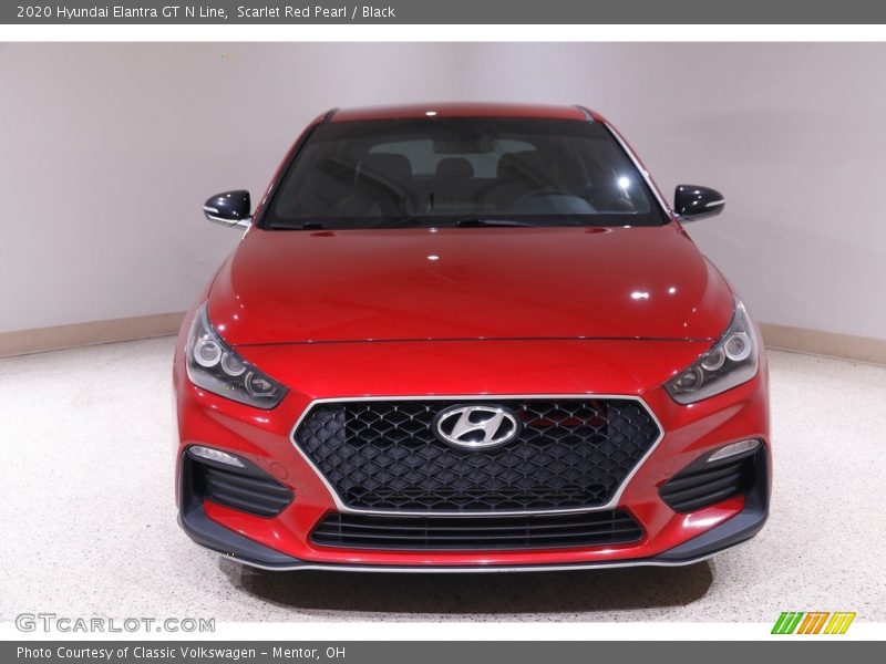 Scarlet Red Pearl / Black 2020 Hyundai Elantra GT N Line