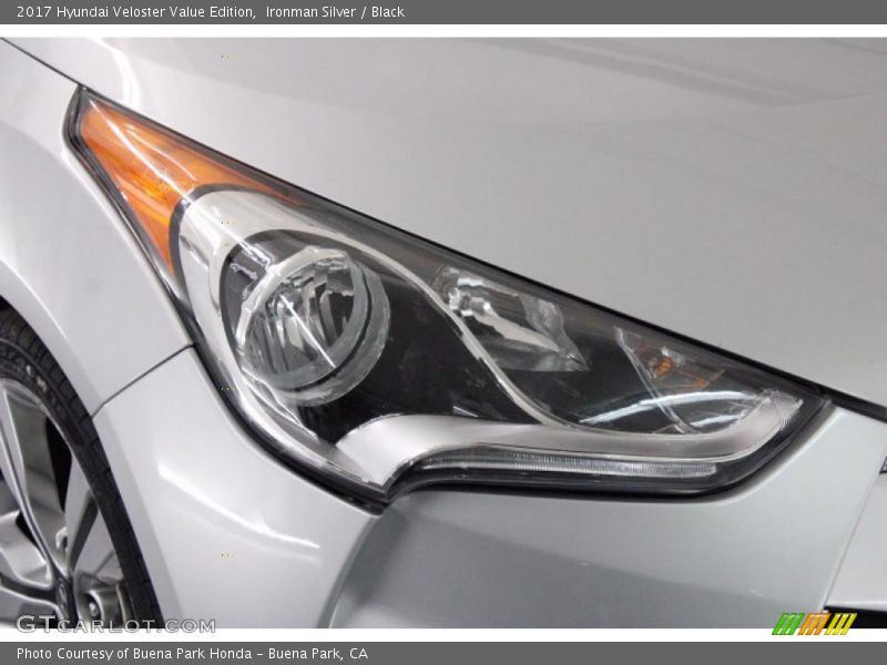 Ironman Silver / Black 2017 Hyundai Veloster Value Edition