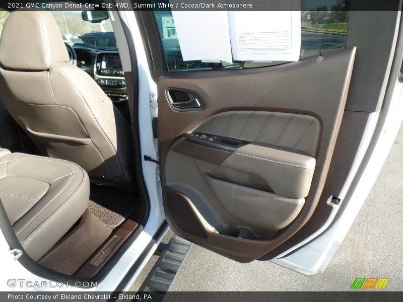 Door Panel of 2021 Canyon Denali Crew Cab 4WD