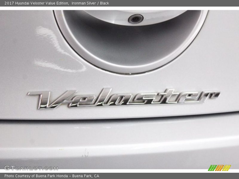 Ironman Silver / Black 2017 Hyundai Veloster Value Edition