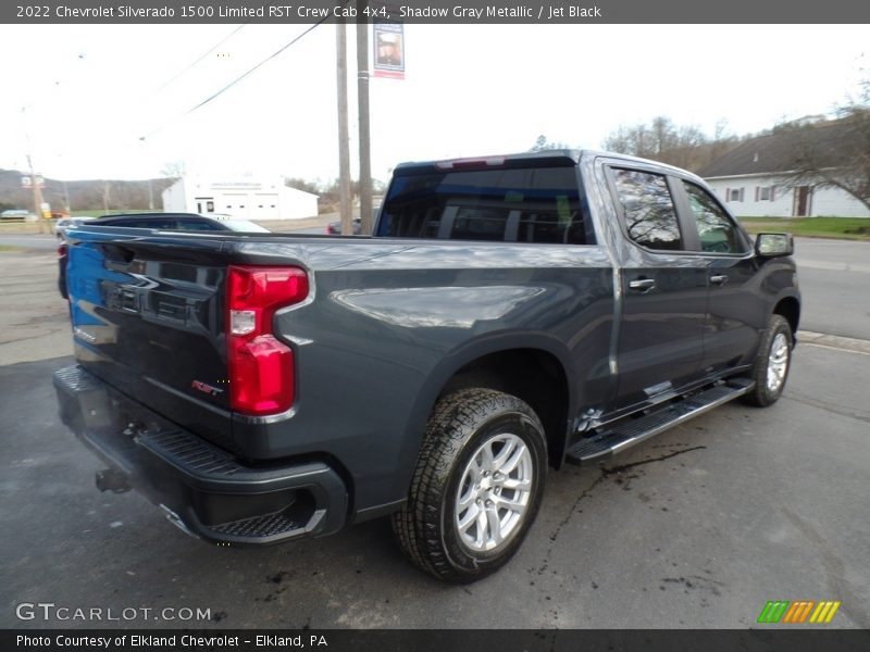 Shadow Gray Metallic / Jet Black 2022 Chevrolet Silverado 1500 Limited RST Crew Cab 4x4