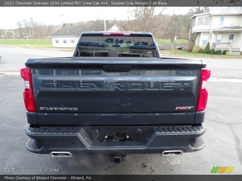 Shadow Gray Metallic / Jet Black 2022 Chevrolet Silverado 1500 Limited RST Crew Cab 4x4
