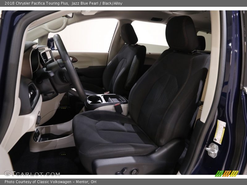 Jazz Blue Pearl / Black/Alloy 2018 Chrysler Pacifica Touring Plus