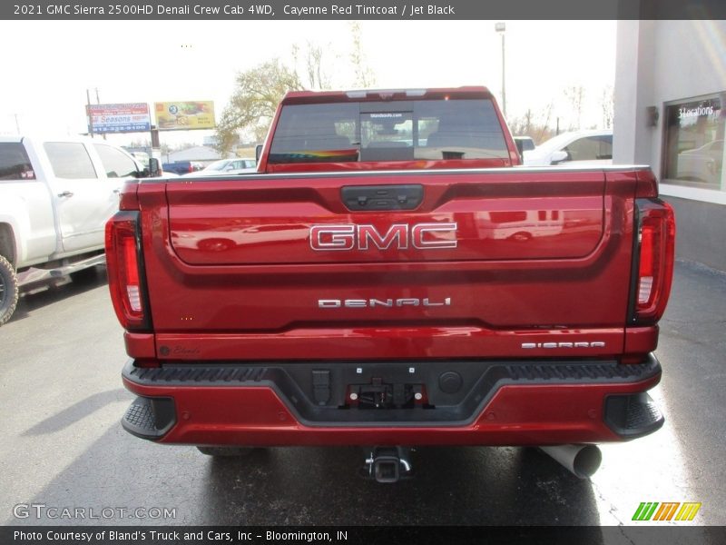 Cayenne Red Tintcoat / Jet Black 2021 GMC Sierra 2500HD Denali Crew Cab 4WD