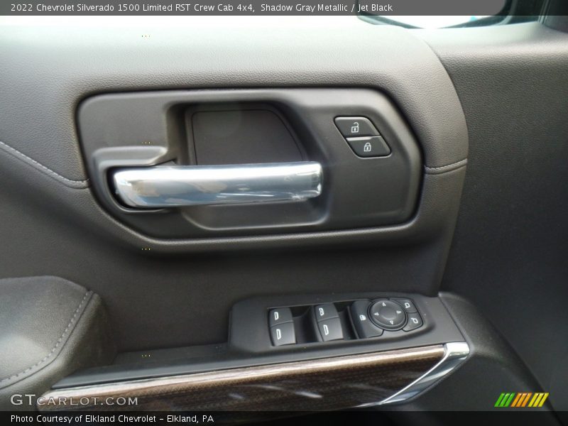 Shadow Gray Metallic / Jet Black 2022 Chevrolet Silverado 1500 Limited RST Crew Cab 4x4