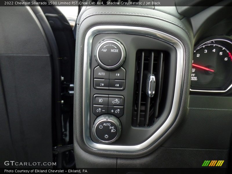 Shadow Gray Metallic / Jet Black 2022 Chevrolet Silverado 1500 Limited RST Crew Cab 4x4