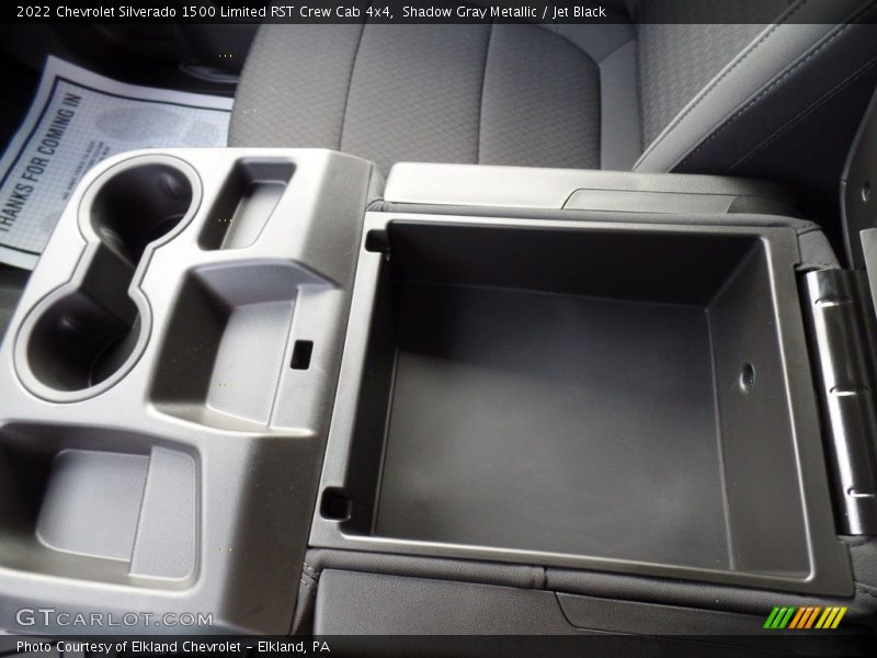 Shadow Gray Metallic / Jet Black 2022 Chevrolet Silverado 1500 Limited RST Crew Cab 4x4