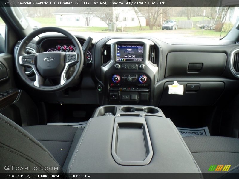 Shadow Gray Metallic / Jet Black 2022 Chevrolet Silverado 1500 Limited RST Crew Cab 4x4