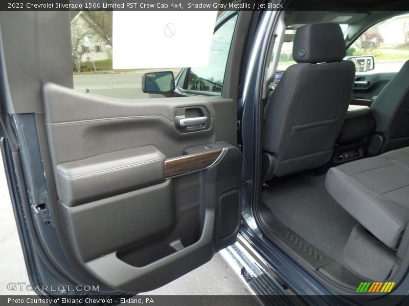 Shadow Gray Metallic / Jet Black 2022 Chevrolet Silverado 1500 Limited RST Crew Cab 4x4
