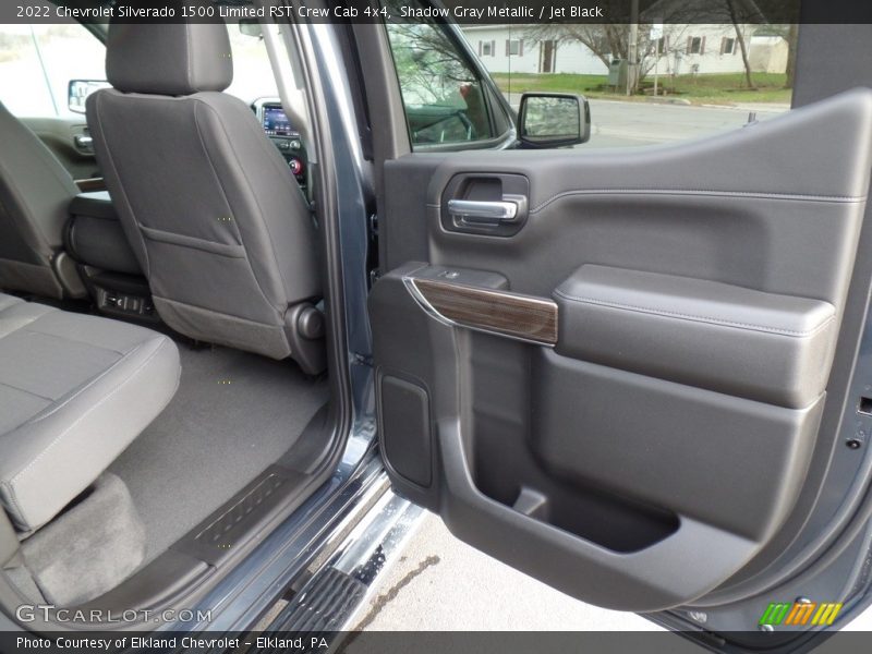 Shadow Gray Metallic / Jet Black 2022 Chevrolet Silverado 1500 Limited RST Crew Cab 4x4