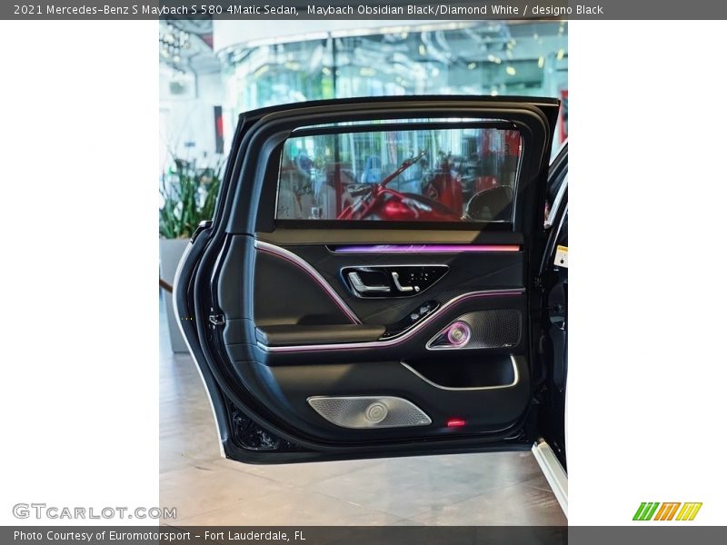 Maybach Obsidian Black/Diamond White / designo Black 2021 Mercedes-Benz S Maybach S 580 4Matic Sedan