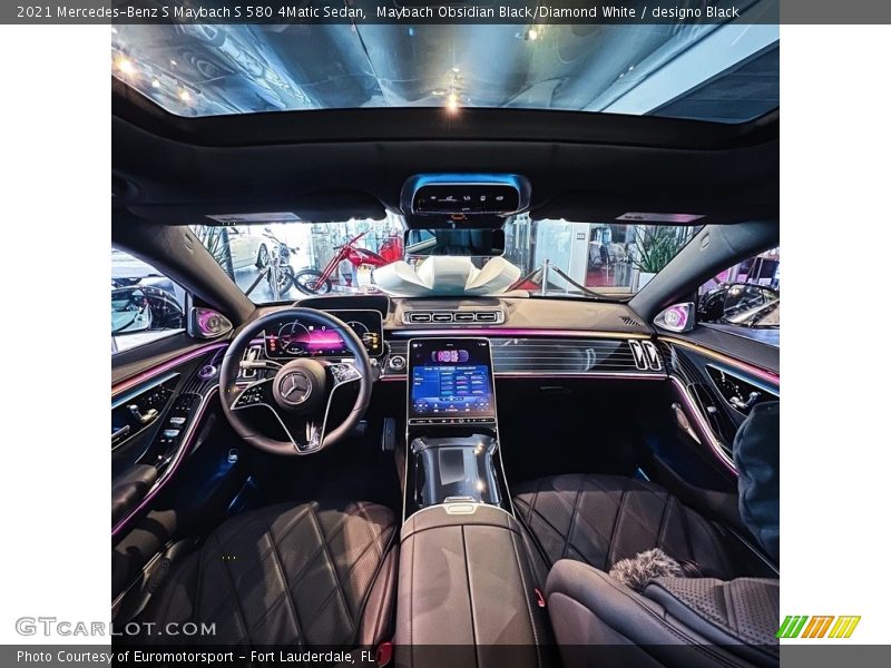 Maybach Obsidian Black/Diamond White / designo Black 2021 Mercedes-Benz S Maybach S 580 4Matic Sedan