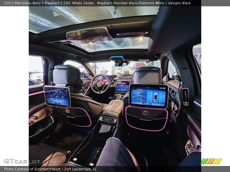 Maybach Obsidian Black/Diamond White / designo Black 2021 Mercedes-Benz S Maybach S 580 4Matic Sedan