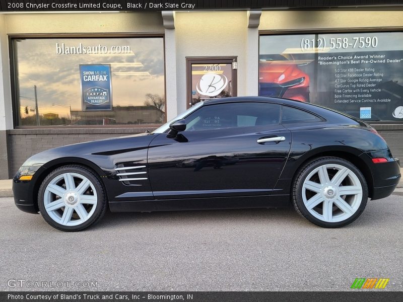 Black / Dark Slate Gray 2008 Chrysler Crossfire Limited Coupe