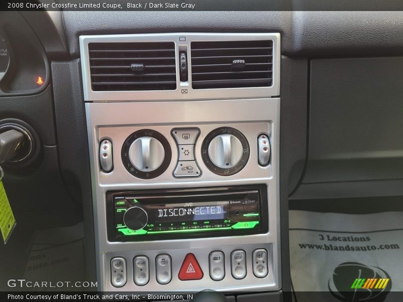 Black / Dark Slate Gray 2008 Chrysler Crossfire Limited Coupe