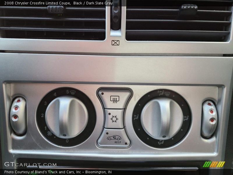 Black / Dark Slate Gray 2008 Chrysler Crossfire Limited Coupe