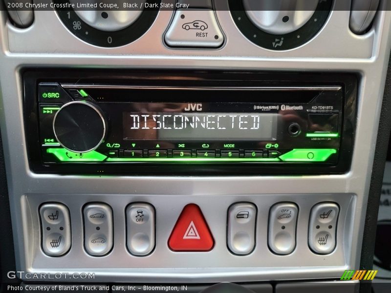Black / Dark Slate Gray 2008 Chrysler Crossfire Limited Coupe