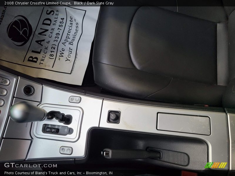 Black / Dark Slate Gray 2008 Chrysler Crossfire Limited Coupe