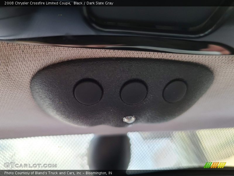Black / Dark Slate Gray 2008 Chrysler Crossfire Limited Coupe