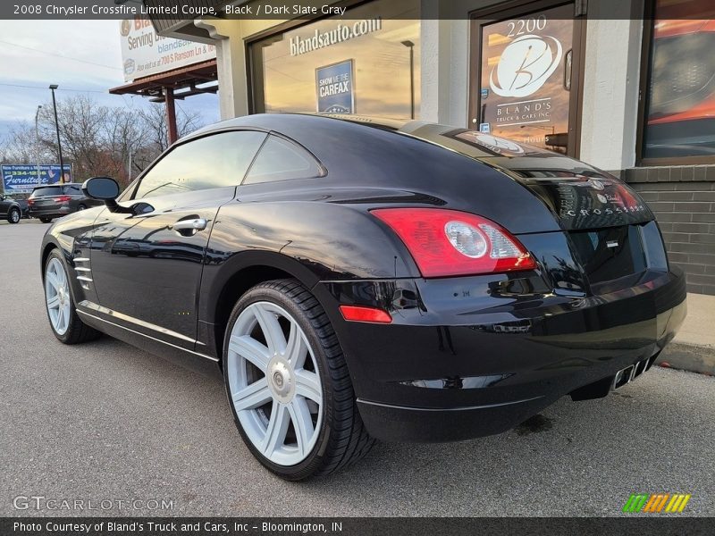 Black / Dark Slate Gray 2008 Chrysler Crossfire Limited Coupe