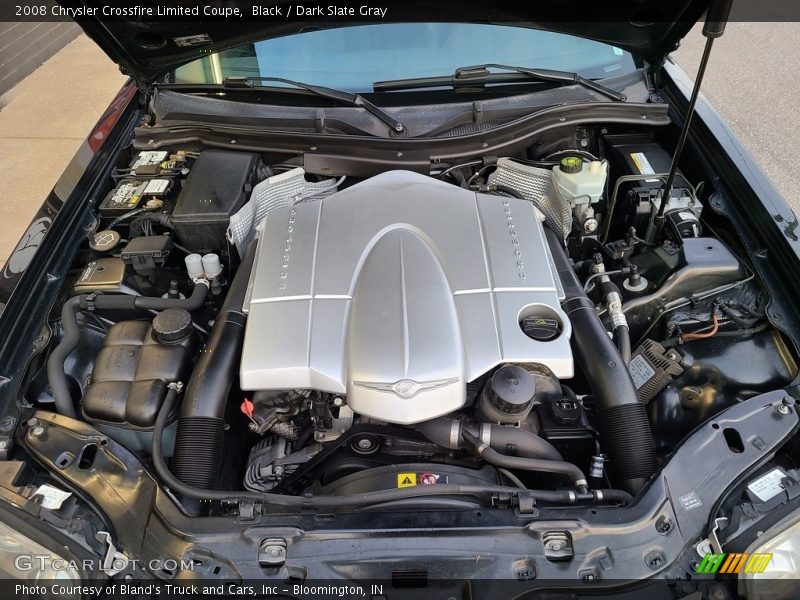 Black / Dark Slate Gray 2008 Chrysler Crossfire Limited Coupe