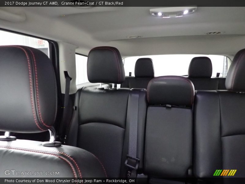Granite Pearl-Coat / GT Black/Red 2017 Dodge Journey GT AWD