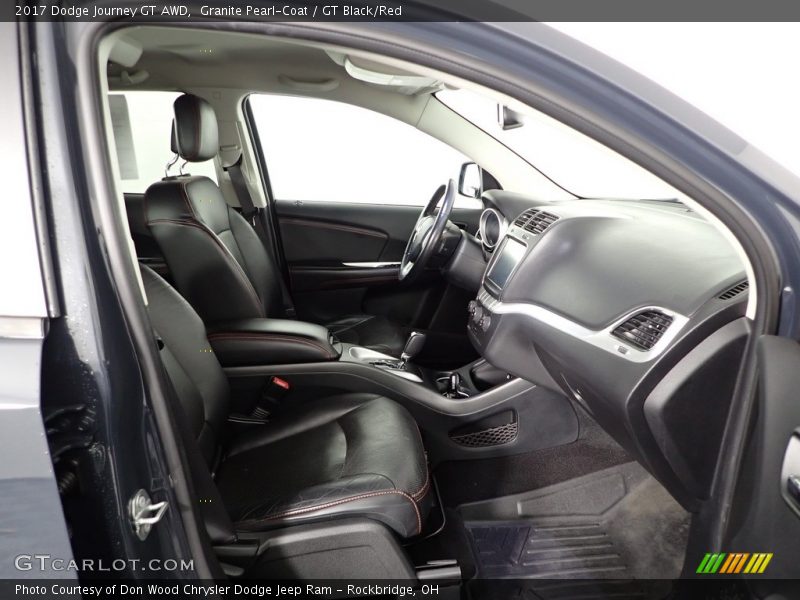 Granite Pearl-Coat / GT Black/Red 2017 Dodge Journey GT AWD