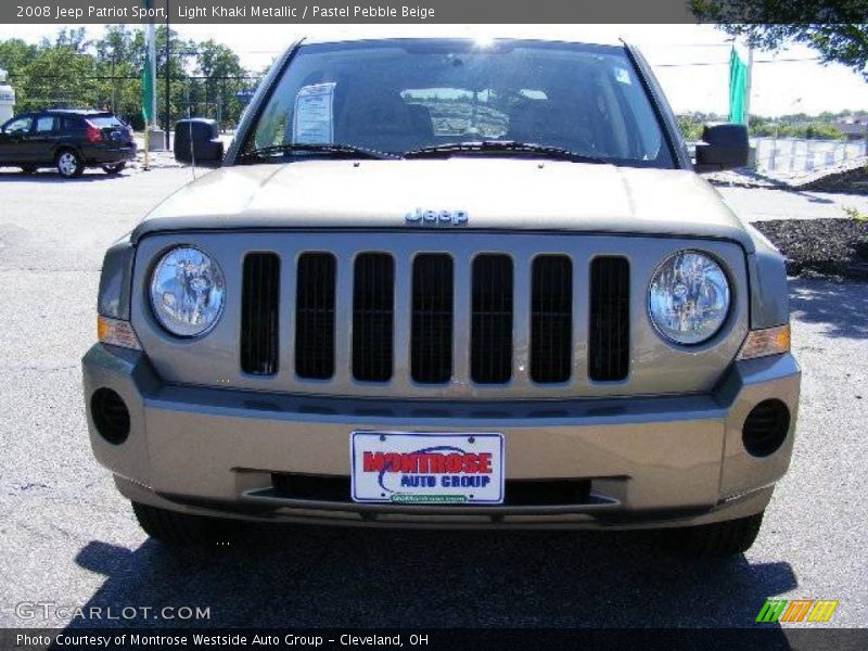 Light Khaki Metallic / Pastel Pebble Beige 2008 Jeep Patriot Sport