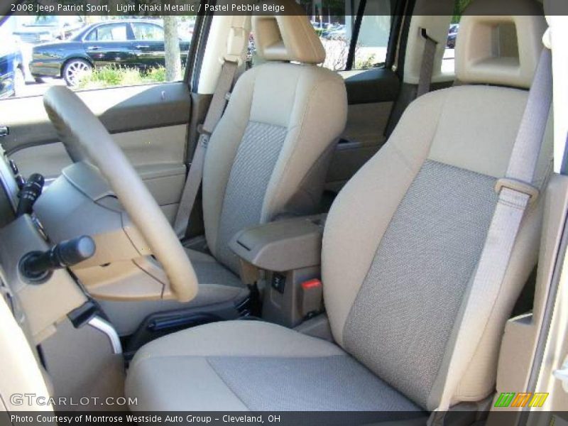 Light Khaki Metallic / Pastel Pebble Beige 2008 Jeep Patriot Sport