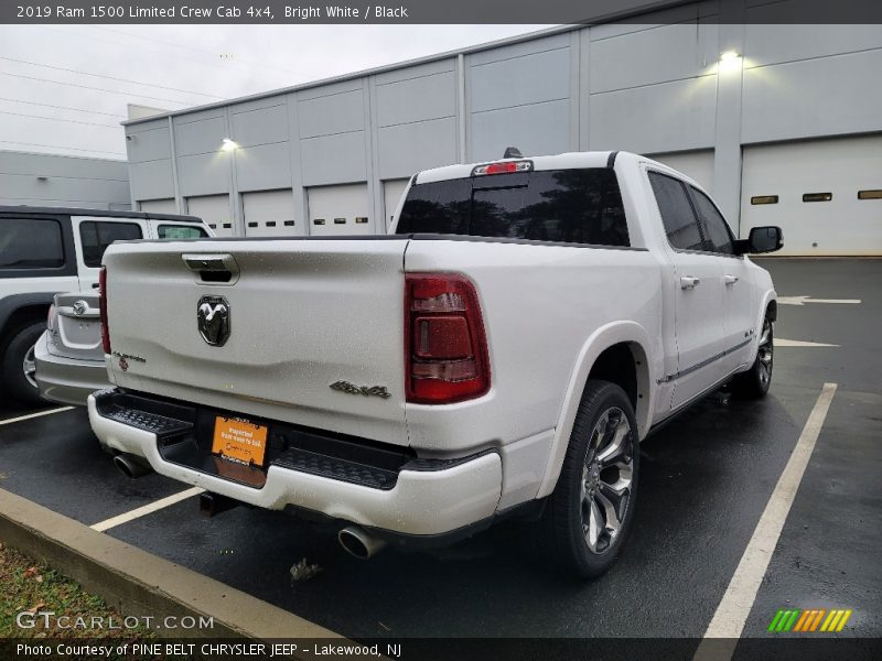 Bright White / Black 2019 Ram 1500 Limited Crew Cab 4x4
