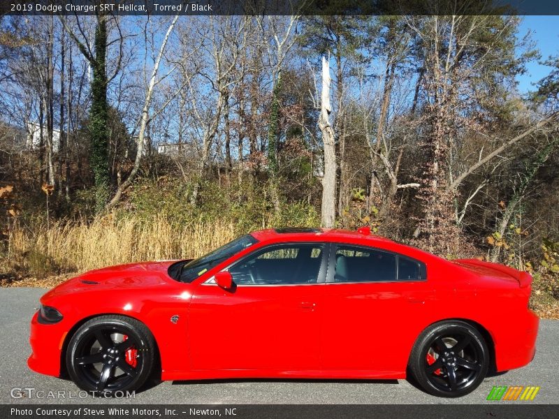 Torred / Black 2019 Dodge Charger SRT Hellcat