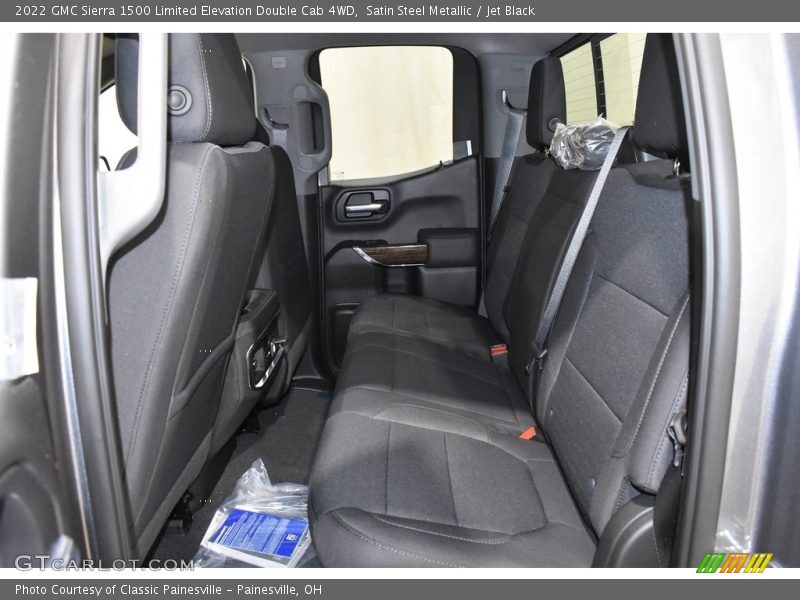 Satin Steel Metallic / Jet Black 2022 GMC Sierra 1500 Limited Elevation Double Cab 4WD