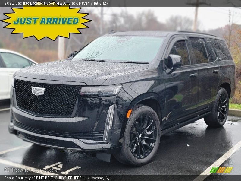 Black Raven / Jet Black 2021 Cadillac Escalade Sport 4WD