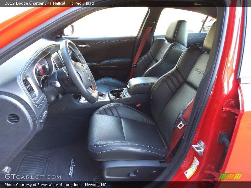 Front Seat of 2019 Charger SRT Hellcat