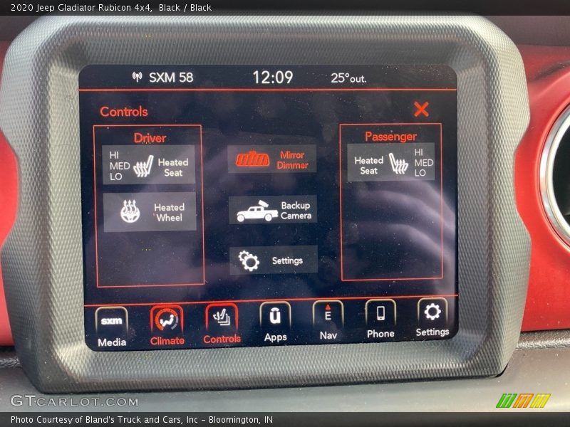 Black / Black 2020 Jeep Gladiator Rubicon 4x4