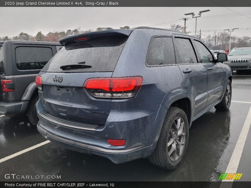 Sting-Gray / Black 2020 Jeep Grand Cherokee Limited X 4x4