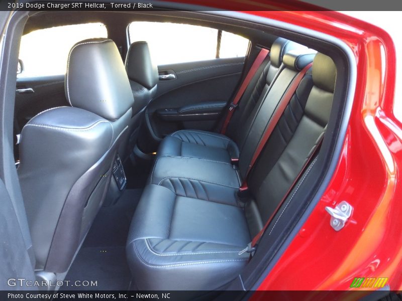 Rear Seat of 2019 Charger SRT Hellcat