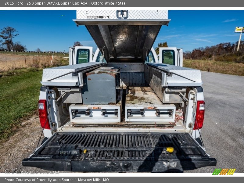 Oxford White / Steel 2015 Ford F250 Super Duty XL Super Cab 4x4