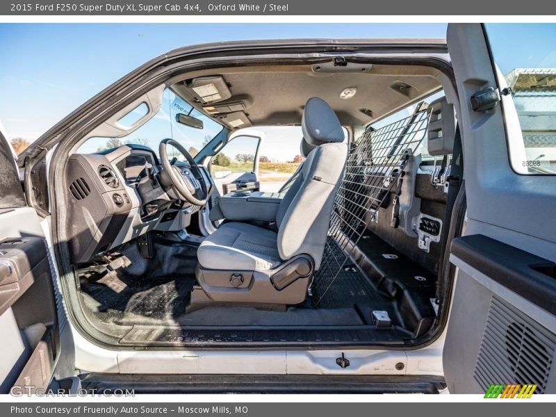 Oxford White / Steel 2015 Ford F250 Super Duty XL Super Cab 4x4