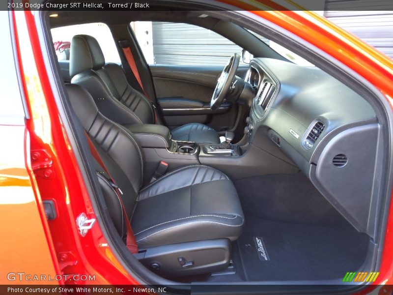 Front Seat of 2019 Charger SRT Hellcat