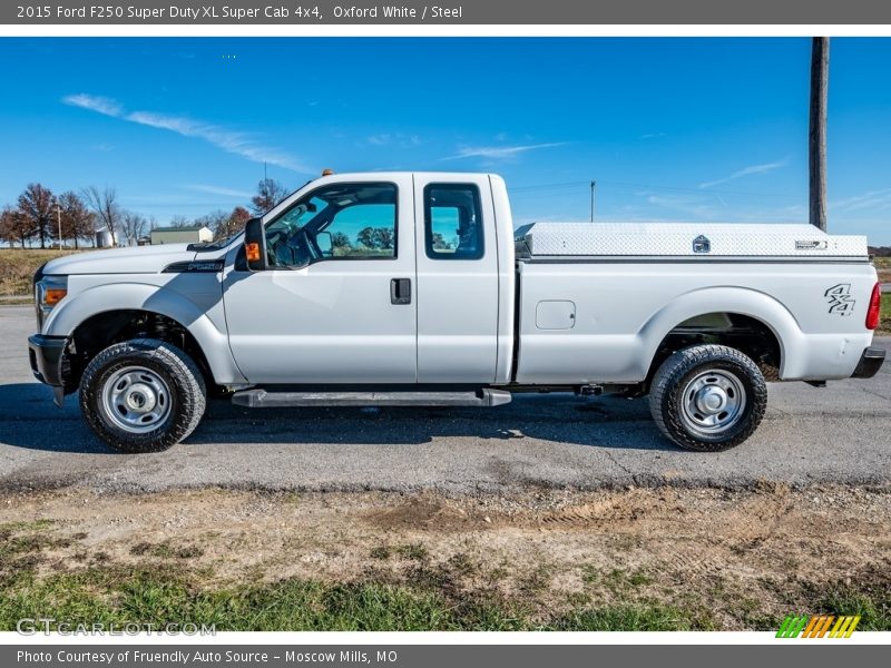 Oxford White / Steel 2015 Ford F250 Super Duty XL Super Cab 4x4