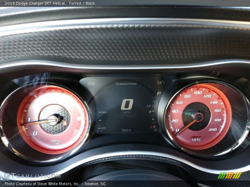  2019 Charger SRT Hellcat SRT Hellcat Gauges
