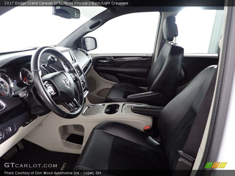 White Knuckle / Black/Light Graystone 2017 Dodge Grand Caravan SXT