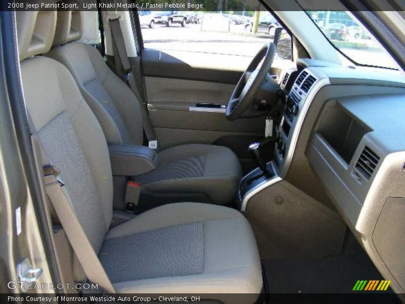 Light Khaki Metallic / Pastel Pebble Beige 2008 Jeep Patriot Sport