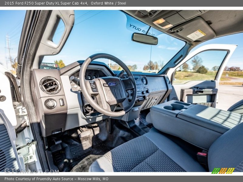 Oxford White / Steel 2015 Ford F250 Super Duty XL Super Cab 4x4