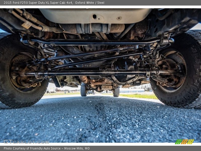 Oxford White / Steel 2015 Ford F250 Super Duty XL Super Cab 4x4